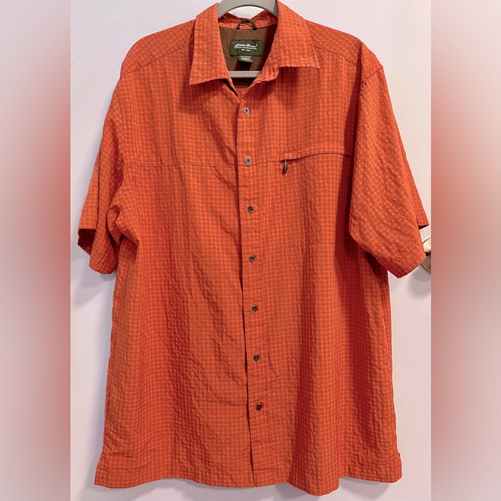 Eddie Bauer button down, wrinkle free shirt